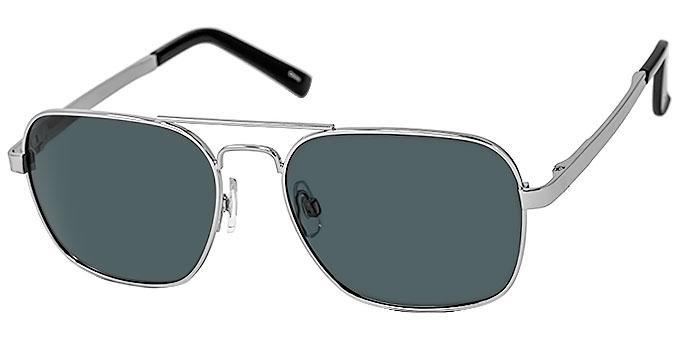 Polarized aviator sunglasses with spring temples - 2086P