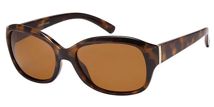 Polarized plastic sunglasses - 4165P