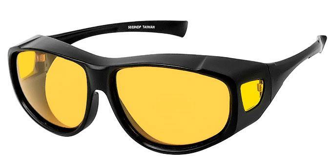 Polarized night driving wrap shield - 5033NDP