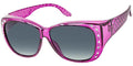 Polarized Put-Over Rhinestone Sunglasses - 5036AGP