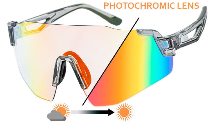Safety Sports Wrap with Photochromic Lenses - 5060PL
