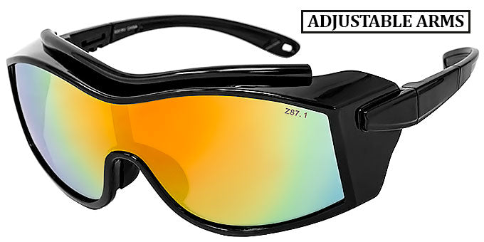 Safety Put-Over Sunglasses - 5091RV