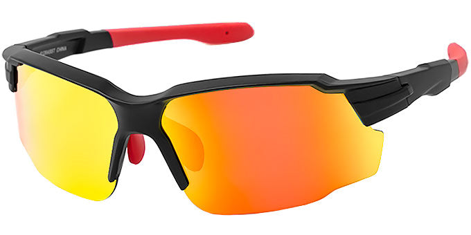 Sports Wrap Sunglasses - 5128ASST