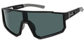 Polarized sports wrap sunglasses with one-piece lens - 5311P