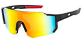 Polarized sports wrap sunglasses with one-piece lens - 5315PRV