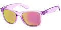 Polarized city look sunglasses with silver studs and spring temples - 6032PRV