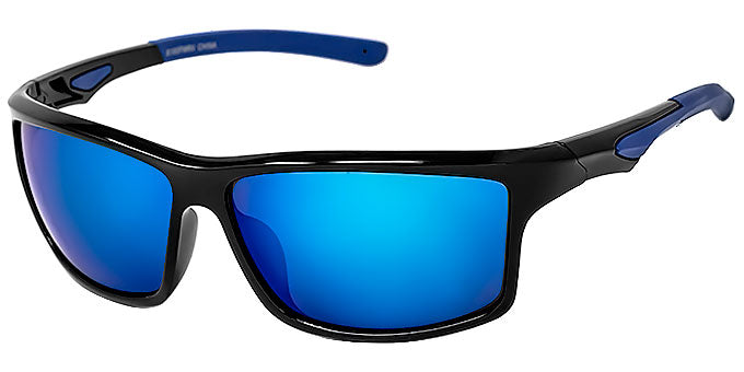 Sports Wrap Sunglasses - 6180FMRV