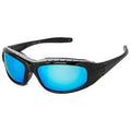 Biker Wrap Sunglasses with Foam - 6335TRV