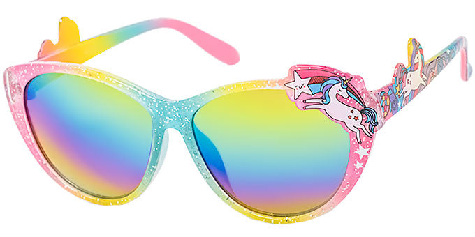 Kids Plastic Sunglasses - 6663RRV