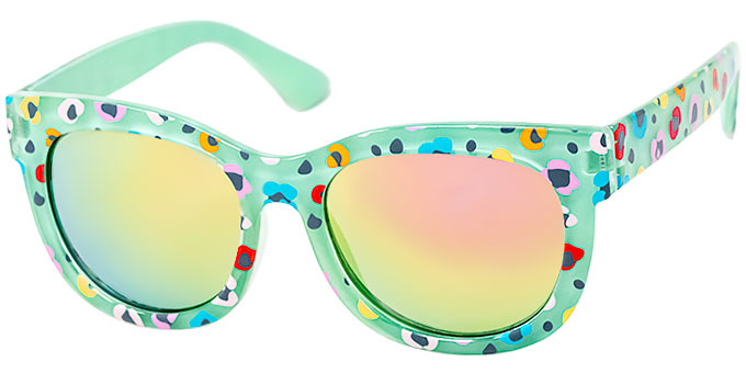 Kids Plastic Sunglasses - 6670ASST