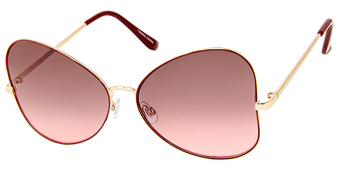 Metal Sunglasses - 7329AG