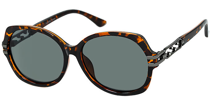Plastic Rhinestone Sunglasses - 8205RS