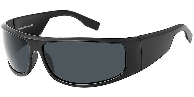 Plastic Sports Wrap Sunglasses - OT69412SD