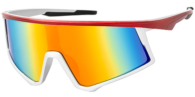 Sports Wrap Sunglasses - OT69460RV
