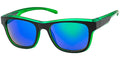 Plastic Sports Wrap Sunglasses - OT69527RV