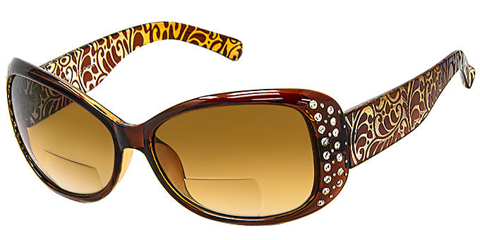 Plastic Bifocal Sunglasses - R877BS